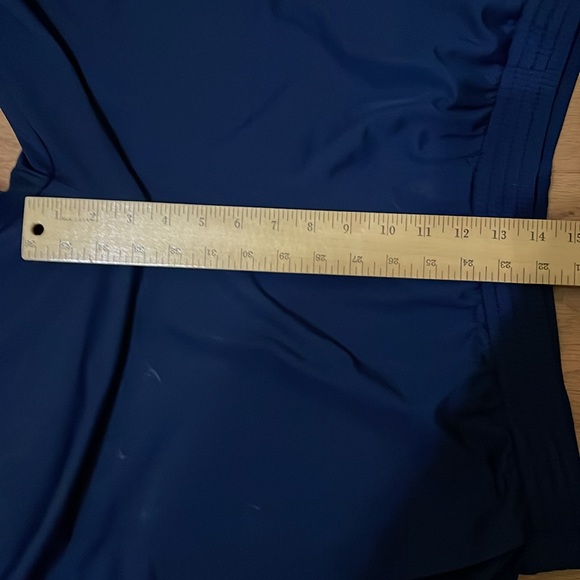 Men’s Under Armor Size XXL Sweatpants Track Pants with Leg Zippers Navy Blue - Picture 6 of 11